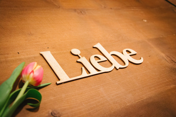 Liebe Schild
